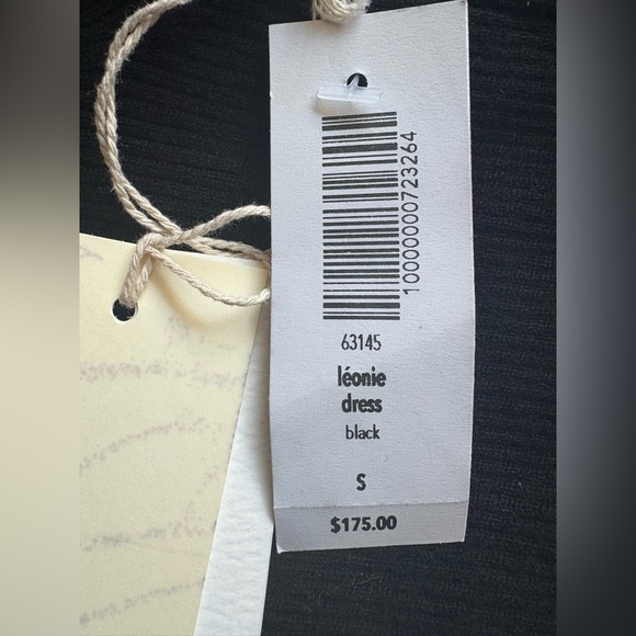 Wilfred Free Off the shoulder Wool Dress Black (NWT, Size Small) - Picture 5 of 8